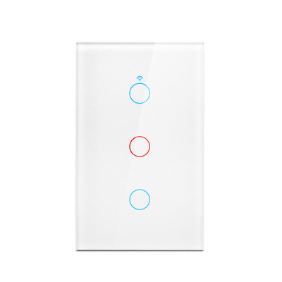 Tuya Smart Life Home House WiFi bežični daljinski zidni prekidač Glasovna kontrola Senzor na dodir LED Prekidači za svjetlo Alexa Google Home 220V