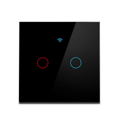 Tuya Smart Life Home House WiFi bežični daljinski zidni prekidač Glasovna kontrola Senzor na dodir LED Prekidači za svjetlo Alexa Google Home 220V