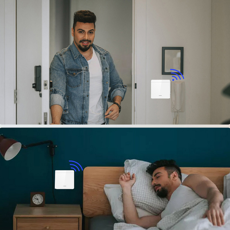 1/2/3 Gang juhtmevaba seinalüliti RF 433Mhz katkestusvalgustuse lüliti kaugjuhtimispult 86 10A 110V 220V vastuvõtja lambi LED ventilaatori jaoks