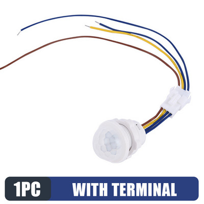 110/220v mini LED osjetljivo noćno svjetlo kućno unutarnje vanjsko infracrveno svjetlo detekcija senzora pokreta automatski senzor prekidač svjetla