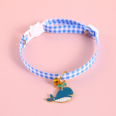 Potrepštine za kućne ljubimce Pribor za mačke Podesiva ogrlica za mačke za mače Štene Mali pas Mačka Ogrlica zvona koja se odvaja sa slatkim privjeskom