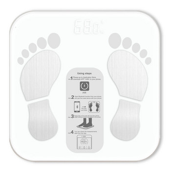 Έξυπνη ψηφιακή ηλεκτρονική ζυγαριά μπάνιου συμβατή με Bluetooth Ζυγαριά σωματικού λίπους BMI Ζυγαριά APP Analyzer Κοινωνική κοινή χρήση εφαρμογών