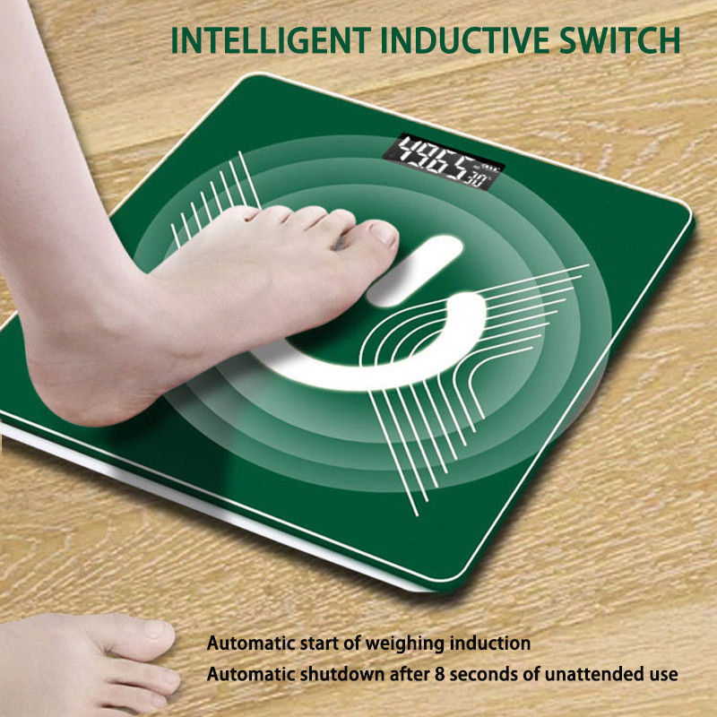 Intelligentne Bluetoothi elektrooniline kaal keharasva kaal LCD digitaalne vannituba majapidamise tasakaalustatud tervisekaal kehakaal