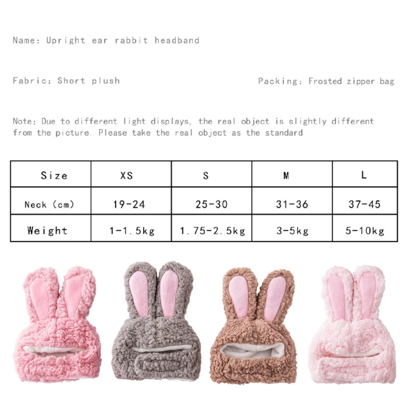 Cats Hat Bunny Soe Cosplay tarvikud kassidele Väikestele koertele Reguleeritav