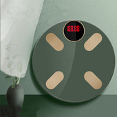 Praćenje zdravlja Bežični digitalni analizator sastava tijela BMI Vaga za tjelesnu masnoću Pametna kupaonska vaga za težinu kompatibilna s Bluetoothom