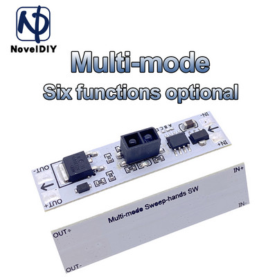 Puutelüliti mahtuvuslik moodul 5V-24V 3A LED hämardamise juhtlambid Aktiivsed komponendid Lühikese vahemaa skaneerimise pühkimiskäeandur