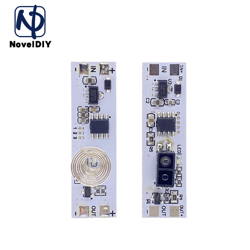 Puutelüliti mahtuvuslik moodul 5V-24V 3A LED hämardamise juhtlambid Aktiivsed komponendid Lühikese vahemaa skaneerimise pühkimiskäeandur