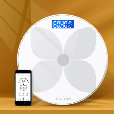 Kupaonske vage Elektronska digitalna vaga za tjelesnu masnoću Podna vaga Analizator sastava tijela Povežite Bluetooth pametne vage