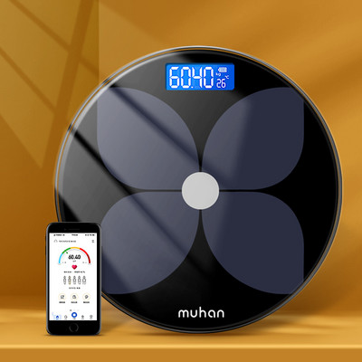 Kupaonske vage Elektronska digitalna vaga za tjelesnu masnoću Podna vaga Analizator sastava tijela Povežite Bluetooth pametne vage
