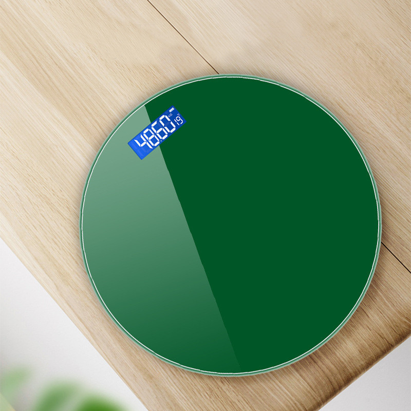 Mājas uzlādes elektroniskie svari Inteliģentie svēršanas svari palielina precizitāti apaļie svari ķermeņa svari veselības svara zaudēšanas mērītājs