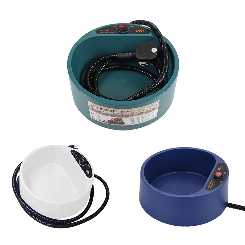 Koerakaussi soojendus Söötja veekauss Lemmiklooma koera kassid kutsikate talveküte Lemmiklooma söötja toidukonteineri toitmine lemmiklooma soojenduskauss