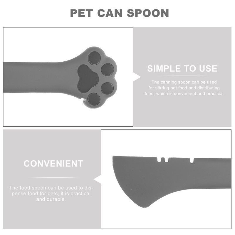 Toidupurgi kaaned Kassikatted Koertele Lemmikloomadele lusikas Silikoonkate Märg tina kaas universaalsete söötmistopsidega Lemmikloomadele Toppide Suurus Standard