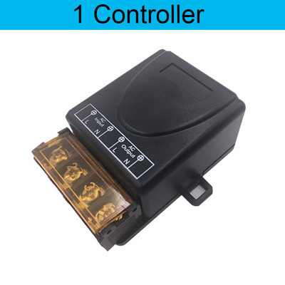 433Mhz suure võimsusega juhtmevaba kaugjuhtimispuldi lüliti AC75-220V 30A 1000M tehase talukontori väljalaskeventilaatori pumba laelamp