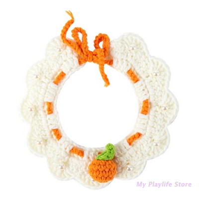 Armas käsitsi kootud kassi ja koera kaelarihm villane kootud kassipoegade kaelarihmad kassid koerad kaelakee lemmiklooma kaelarihm lille kaelakee dekoratiivne kaelarihm