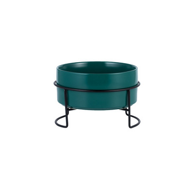 1800 ml koerte toidu-veekausid alusega kassi keraamilised söötmissöötjad lemmikloomade Nordic suure mahutavusega kõrgendatud söötmistarbed