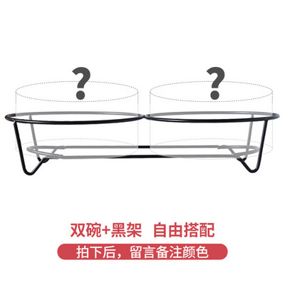 1800 ml koerte toidu-veekausid alusega kassi keraamilised söötmissöötjad lemmikloomade Nordic suure mahutavusega kõrgendatud söötmistarbed