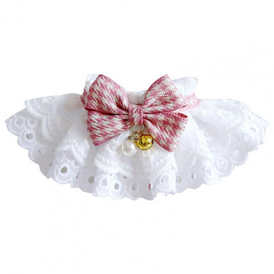 Mājdzīvnieku kaklasiksna Mājdzīvnieku priekšautiņi Šalli mežģīņu malu dekorēšana Modes ar rokām darināti vainagu piederumi āra lietošanai