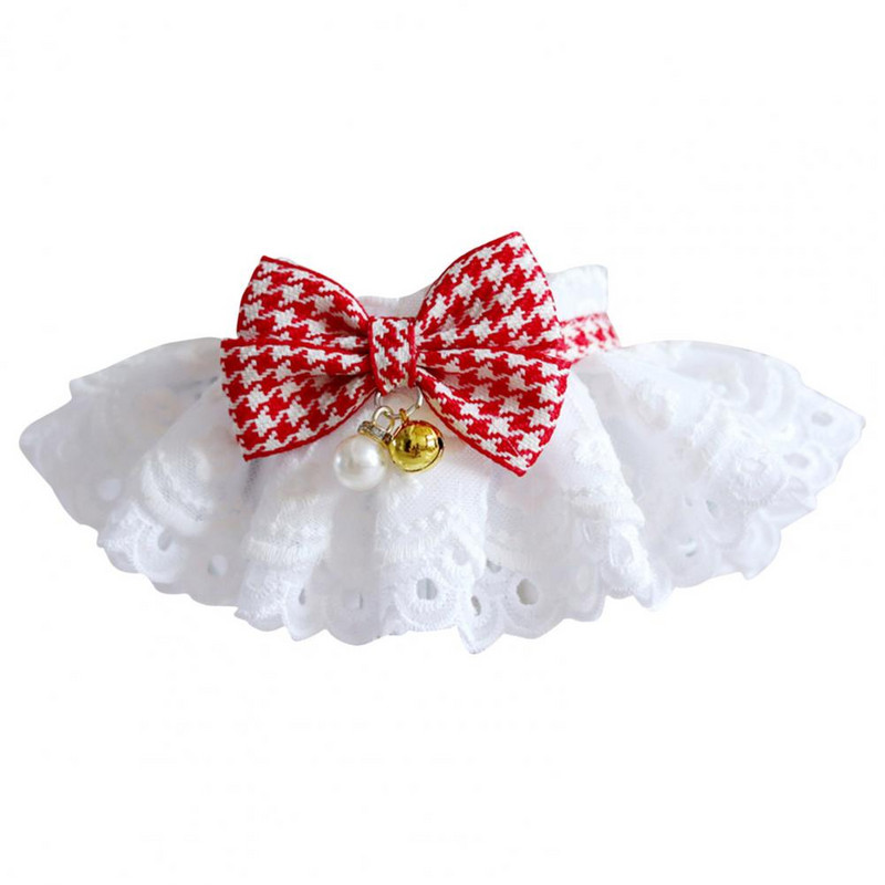 Mājdzīvnieku kaklasiksna Mājdzīvnieku priekšautiņi Šalli mežģīņu malu dekorēšana Modes ar rokām darināti vainagu piederumi āra lietošanai