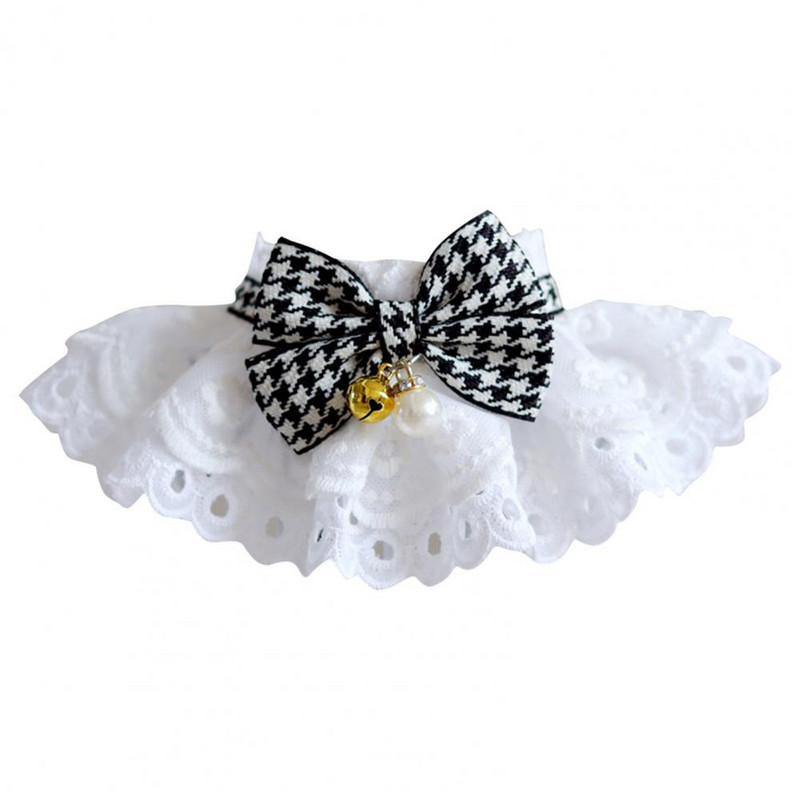 Mājdzīvnieku kaklasiksna Mājdzīvnieku priekšautiņi Šalli mežģīņu malu dekorēšana Modes ar rokām darināti vainagu piederumi āra lietošanai