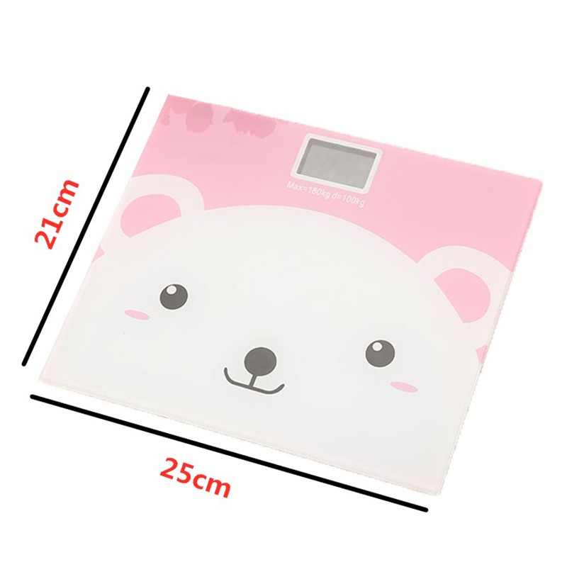 Vannas istabas ķermeņa svara svari cilvēka veselības ķermeņa svari mini digitālā stikla LCD displeja sensora svari svara zaudēšanai 180 kg/50 g