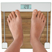 Digitalna kupaonska vaga sa steper tehnologijom Ultra-tanko staklo Uređaj za mjerenje tjelesne masnoće visoke točnosti Naprava za kupaonicu