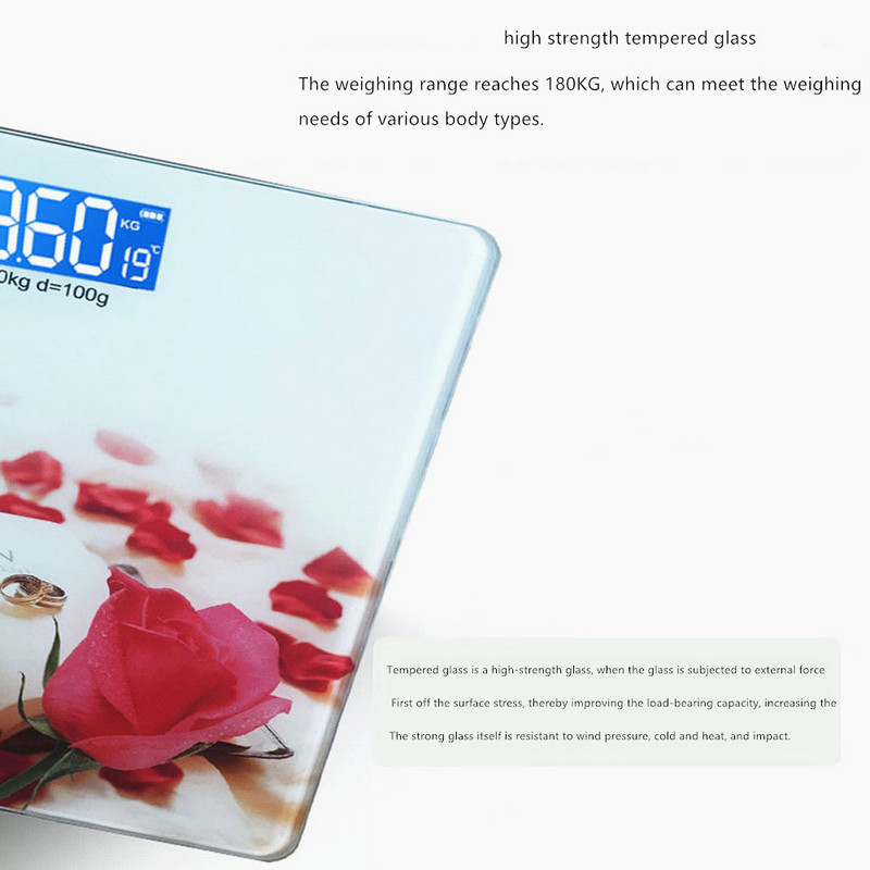 Digitaalne täpne vannikaal, keha mini professionaalne elektrooniline kaal Digitaalne täppiskaal elektrooniline põrandal seisev