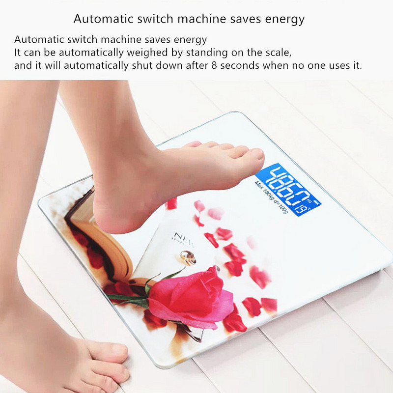 Digitaalne täpne vannikaal, keha mini professionaalne elektrooniline kaal Digitaalne täppiskaal elektrooniline põrandal seisev