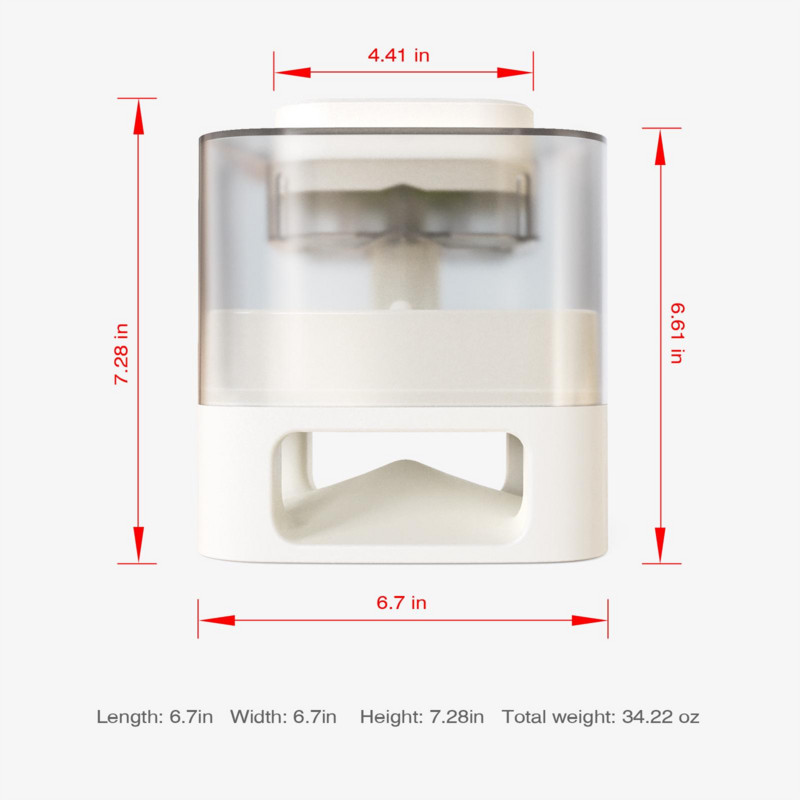 Creative Press Tip Dozator hrane za mačke i pse Automatska hranilica za pse Slagalice za pse Igračke za velike pse Slagalice za pametne pse