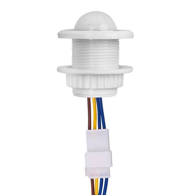 Senzor kućnog svjetla Vremenska odgoda Podesiva 110V-220V Osjetljivi LED PIR Infracrveni senzor pokreta Prekidač načina rada Detektor Prekidač svjetla