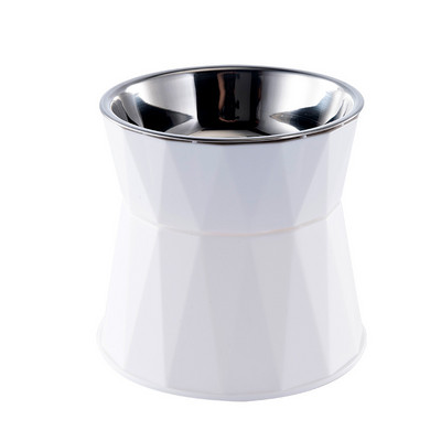 Bļoda mājdzīvniekam ar augstām pēdām kaķu bļoda suņu bļodas plastmasas atdalīšana dzemdes kakla skriemeļi, kas novērš apgāšanos mājdzīvnieku piederumi suņu barības tvertne