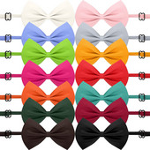 50GAB suņu tauriņš Regulējama tauriņa kaklasiksna kucēnam maziem vidēji lieliem suņiem Mājas kaķis suns kāzu dzimšanas diena izlaiduma svētki