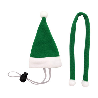 Božićna mačka šešir pas pas šivanje za pse crveni božićni šešir šal zima topli pliš smiješni božićni party dekor potrepštine za kućne ljubimce