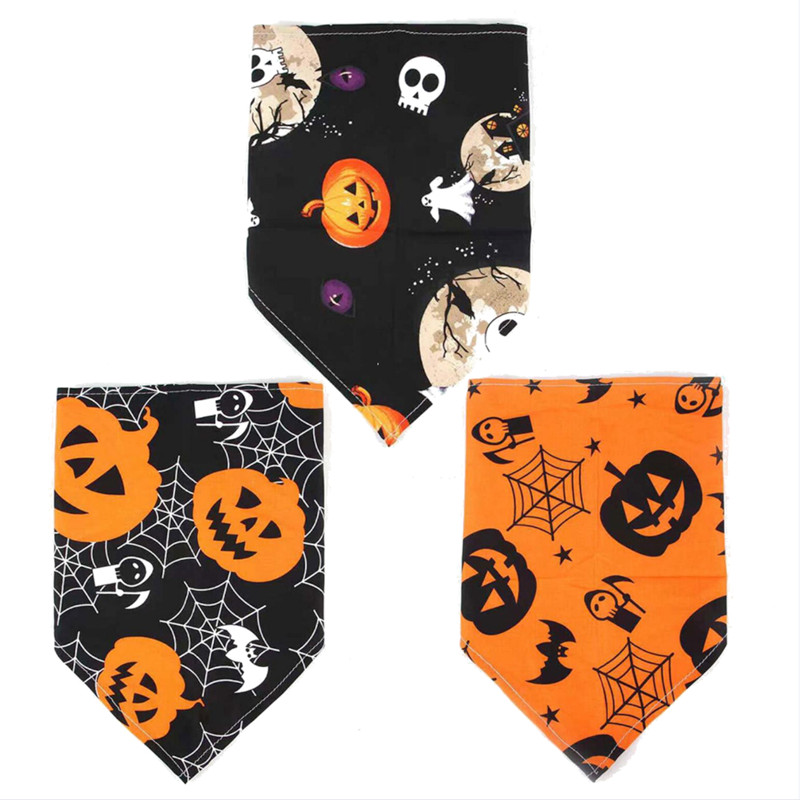 2021. aasta kuum soodusmüük Jõulukassi sidemed Sall Kolju Kõrvitsa Lemmiklooma kaelarätik suure kassi koertele Väikeste koerte tarvikud Lemmikloomatarbed