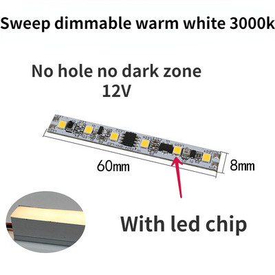 5V 12V 24V 4A Senzorski prekidač s mogućnošću prigušivanja Ručni valoviti prigušivač PIR prekidač za LED trake LED, prekidač na dodir za LED svjetla kuhinjskog ormarića