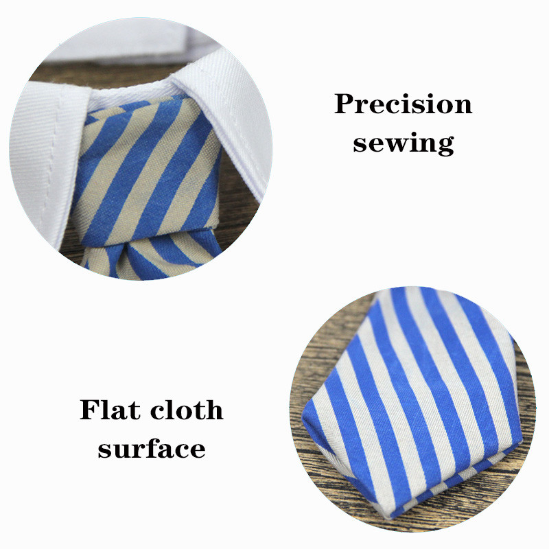 Psić Mačka Prugasta leptir-kravata Podesiva boja za kućne ljubimce Kravata za pseće odijelo Kravata Modna odjeća za kućne ljubimce Dodaci za košulje za vjenčanja