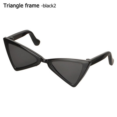 Slatka mačka Pas Naočale Trokutasti okviri Ogledalo Četvrtaste sunčane naočale Višebojne Opcionalno hladi Rekviziti za fotografije Dodaci za kućne ljubimce