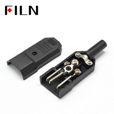 IEC320 C14 električna AC utičnica 3 pinska crvena LED 250 V preklopna sklopka 10 A osigurač ženski muški utični utični konektor 2 pinska utičnica