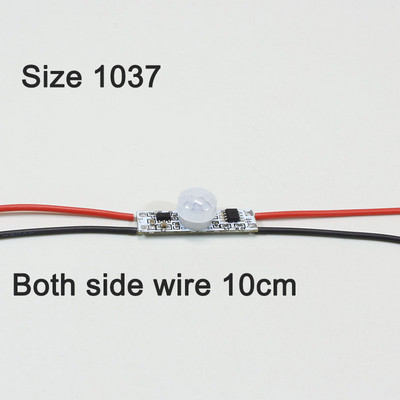 PIR liikumisanduri lüliti 5 V 12 V 24 V PIR liikumisandur DC liikumisanduriga aktiveeritud taimer LED-riba automaatne lüliti SISSE VÄLJAS