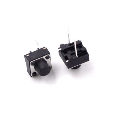 20 tk puutelüliti Momentary Tact 6x6x4,3/5/6/7/8/9/10mm 6*6*4,3mm 5mm 6mm 7mm 8mm 9mm 10mm keskmine tihvt 2 tihvti