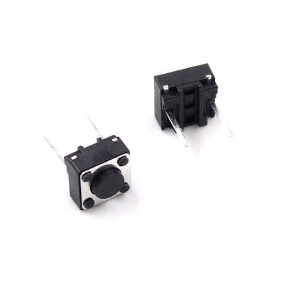 20 tk puutelüliti Momentary Tact 6x6x4,3/5/6/7/8/9/10mm 6*6*4,3mm 5mm 6mm 7mm 8mm 9mm 10mm keskmine tihvt 2 tihvti