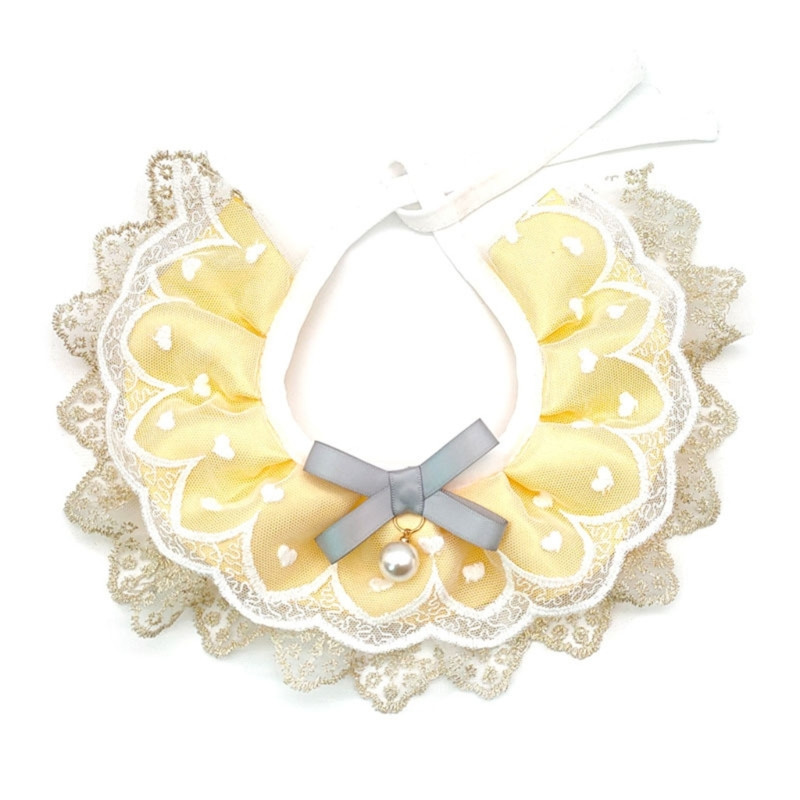 Kāzu kostīms Princeses kāzu kleita Bandana apkakle tikai kaķiem K5DC