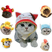 11 stilova Moda Slatke mačke Šeširi Kawaii Pokrivala za glavu Kape Dekoracija Podesivi Cosplay Mali kućni ljubimci Psi Dodaci Pribor