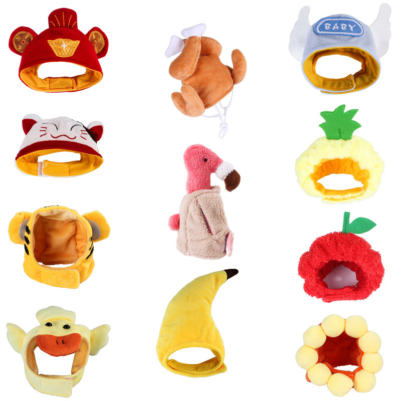 11 stilova Moda Slatke mačke Šeširi Kawaii Pokrivala za glavu Kape Dekoracija Podesivi Cosplay Mali kućni ljubimci Psi Dodaci Pribor