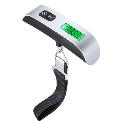 50kg 10g Cantar digital Balanta electronica de buzunar pentru bagaje Cantar agatat Valisa Cantar de calatorie Instrument de greutate pentru bagaje