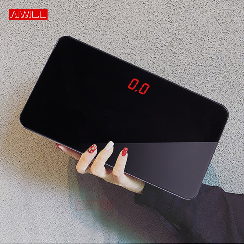 AIWILLi elektroonilised isiklikud kaalud koduseks digitaalseks kehakaalu, suure mahutavusega 150 kg kaasaskantavad täppis-LED-kehakaalud