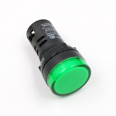 Indikaator signaallambi tuli Veekindel ad16-22ds 22mm AC/DC 12V 24V 110V 220V 380V Punane Roheline Kollane Sinine Valge LED-pirnid 20mA