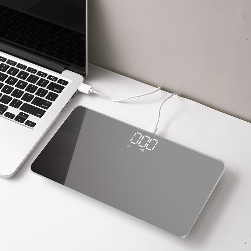 0,2–180 kg Mini pārnēsājami spoguļvirsmas vannas svari Iekāpšanas digitālie ceļojumi Viedi elektroniskie svari Precīzi svari