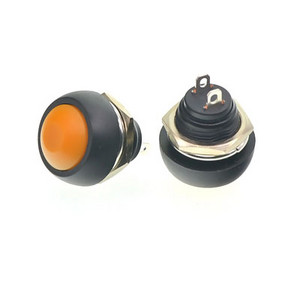 1tk 2kontaktiga minilüliti 12mm 1A veekindel lüliti pbs33b 12v hetkeline surunupp Lüliti lähtestamine Mittelukustuv pbs-33b
