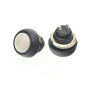 1tk 2kontaktiga minilüliti 12mm 1A veekindel lüliti pbs33b 12v hetkeline surunupp Lüliti lähtestamine Mittelukustuv pbs-33b