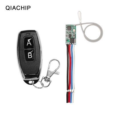 433mhz DC 3,6V 5V 9V 12V 24V 1CH Mini Relee Juhtmeta RF Kaugjuhtimislüliti LED Lambikontroller Mikrovastuvõtja Saatja DIY